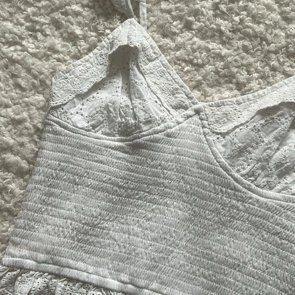 White smock top - Picture 2 of 4